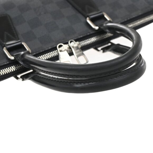 LOUIS VUITTON Porte Document Joule Hand Bag Damier Graphite - Picture 9 of 16